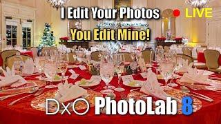 Photo Editing Live with DxO Photolab 8: Send me your photos - Link Below!