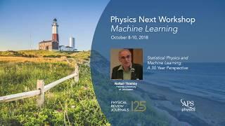 Statistical Physics and Machine Learning:  A 30 Year Perspective