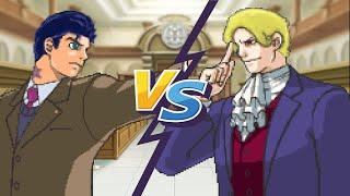 Jojo but it's an Ace Attorney trial