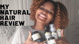 My Natural hair product Review/ SA/