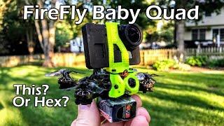 FlyWoo FireFly Baby Quad // 4 Motors 4s Battery