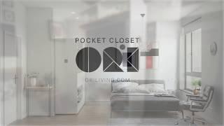 Life Before and After the Ori Pocket Closet:  Floorplan 2