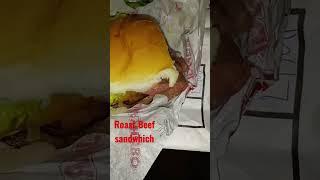 HUNGRY HOBO ROAST BEEF SANDWICH : #shorts #Quadcities #dantana773 #subscribe