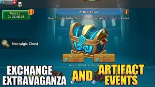 Lords Mobile Upcoming Artifact Events (Nostalgic Chest) And Exchange Extravaganza