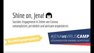 Shine on, Jena! Frieda Freiwillig & der Engagementfinder #jenavsviruscamp #jenavsvirus #shineonjena