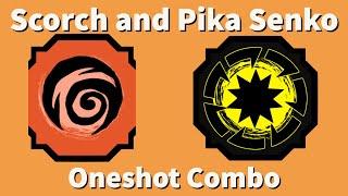 Scorch + Pika Senko Combo: 460K Damage - Shindo Life