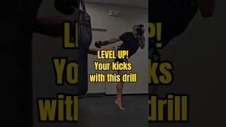 Level Up your Round Kick  #muaythai #kickboxing #martialarts