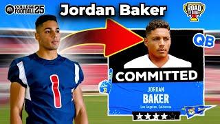 I Put JORDAN BAKER in College Football 25! (Road to Glory)