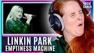  Vocal Coach Reacts | Linkin Park - "Emptiness Machine" | Vocal & Musical Analysis