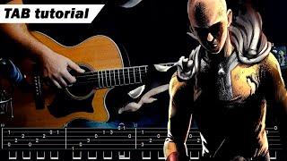 ONE PUNCH MAN OST (Sad Theme) — Fingerstyle Guitar Tutorial + TAB