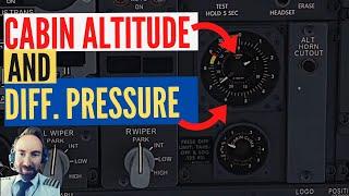 Aircraft Pressurized Cabin And Un-Pressurized Cabin - [Cabin Altitude Vs Flight Altitude].