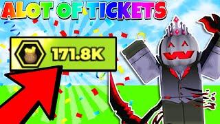  How To Get *TICKETS* In TAPPING LEGENDS FINAL I Roblox