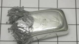 grey tin (tin pest) time-lapse video