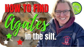 HOW TO FIND AGATES in River Silt - Rockhounding Montana Agates