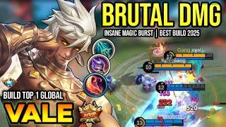 VALE BEST BUILD 2025 | BUILD TOP 1 GLOBAL VALE GAMEPLAY | MOBILE LEGENDS