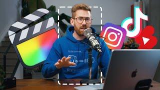 Vertical Videos in FINAL CUT PRO: Reels, TikTok & Shorts