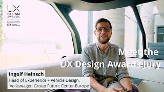 Meet the UX Design Awards jury: Ingolf Heinsch