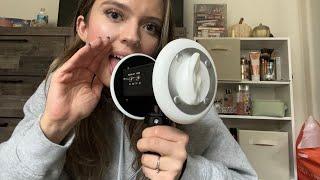 ASMR| 3DIO- INAUDIBLE WHISPERING AND EAR LlCKS AND BITING-TAPPING ON RANDOM ITEMS