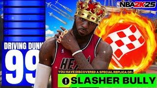 99 DUNK + 96 MID + 90 VERTICAL LEBRON JAMES BUILD CAN DO EVERYTHING! BEST BIGMAN BUILD IN NBA2K25!