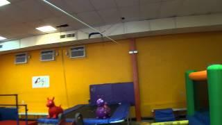 Zip Line Finally! At Royal Gymnastics Club - 33 Merchant St, Newark.