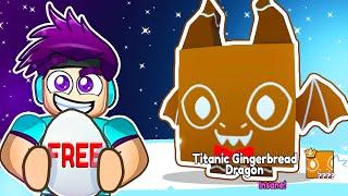 i HATCHED The 1st Titanic Gingerbread Dragon For FREE! ... sort of