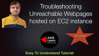 Troubleshooting Unreachable Webpages hosted on EC2 instance