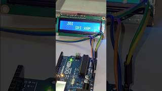 lcd display using arduino