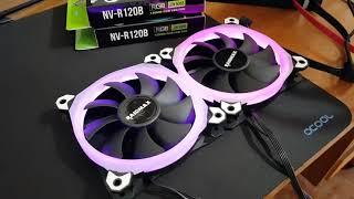 Solucionado !!! Sincronización ASRock RGB Led con Fans RAIDMAX NV-R120B RGB Low Noise