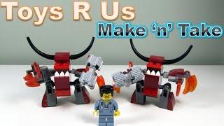 At Toys R Us - Make N' Take (Nexo Knights Monster)