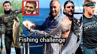 khabib nurmagomedov responds to fishing challenge by conor mcgregor and gregor Gillespie