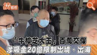 「牛樟芝大王」百萬交保　涉吸金20億限制出境、出海｜TVBS新聞｜擠看看