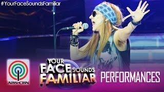 Your Face Sounds Familiar: Jolina Magdangal as Axl Rose - "Sweet Child of Mine"