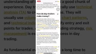 HOW DAY TRADERS MAKE MONEY ON CRYPTO CURRENCY TRADING.