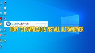 How to Install  UltraViewer || How to Download UltraViewer For Windows 7/8/10/11 || install Laptop