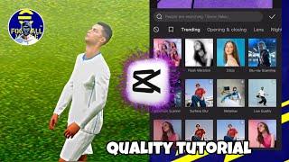 Quality tutorial | efootball24mobile | capcut