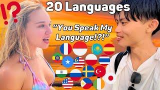 Japanese Polyglot Pulled Off the Ultimate Language Rizz in Bali!