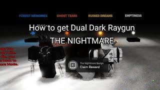 Nightmare Trial How to get Dual Dark Raygun In Area 51 [ALPHA] Roblox