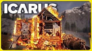  THIS BASE IS ON FIRE! – ICARUS: Riverlands (Ep 2)