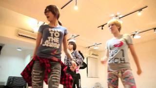 蕊蕊 Yuri chan " make up baby " dance practice(7-12-2010)1