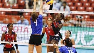 [14-05-2016] Thailand VS Dom. Republic : Volleyball Olympic : Women's qualification