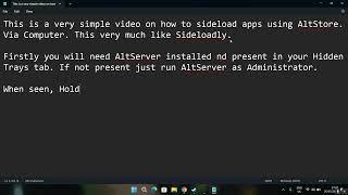 How To Sideload IPA Files Using AltServer