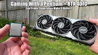 Pairing an RTX 4070 with a Pentium CPU Makes For Some Surprising Results