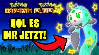 GRATIS Shiny Meloetta! So bekommst du das SELTENE Shiny Meloetta | (Pokemon Karmesin und Purpur)