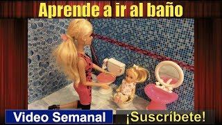 Lupita learns to go to the bathroom (40) Children's story with dolls - No longer use a diaper