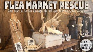 COME SHOPPING AT THE SPRINGFIELD ANTIQUE SHOW AND FLEA MARKET FOR SOME THRIFTED FINDS! 2024