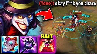 This Yone needs an evaluation after this one... | Pink Ward Shaco