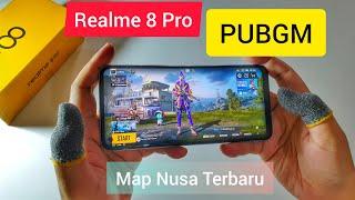 Test PUBG Di Realme 8 Pro Map Nusa Terbaru 2022 | Hape Ini Adem ! Reindev Review