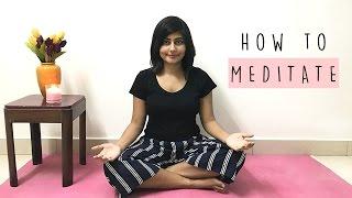 How I Meditate | Easy Beginner's Guide to Meditation | Kritika Goel