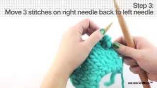 How to cast off with I-cord | We Are Knitters