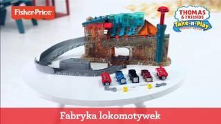 Fisher Price Tomek i Przyjaciele Fabryka Lokomotywek | e-zabawkowo.pl